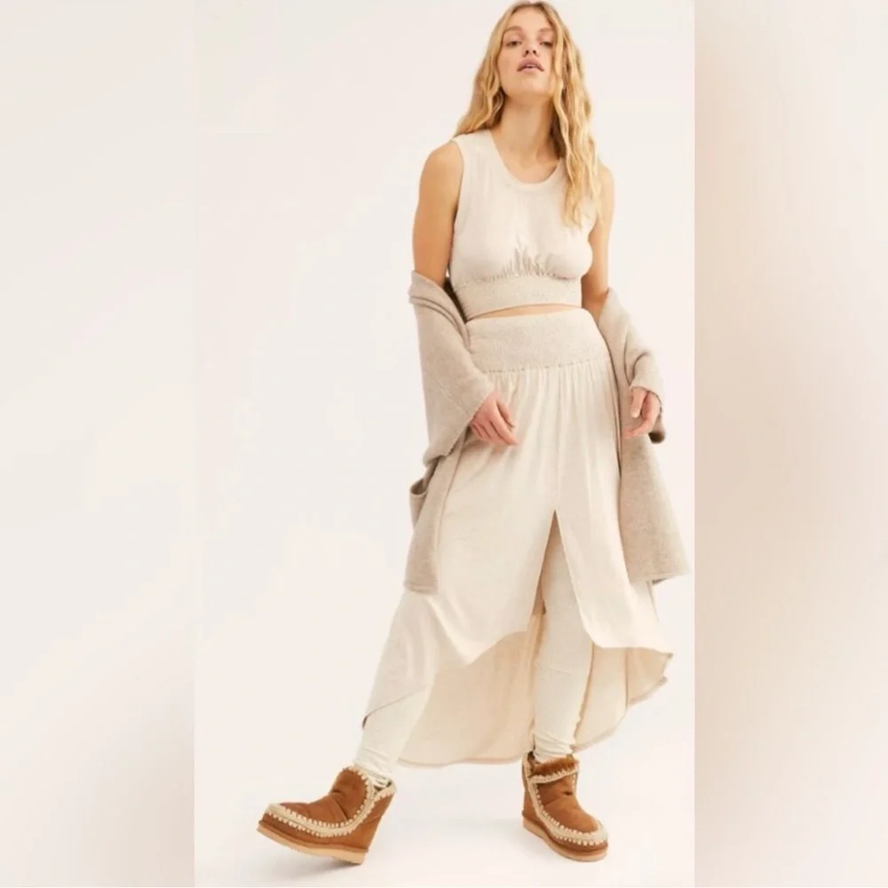 Free People Beach Morningside High Low Maxi Skirt size small - Picture 1 of 4